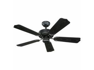 5WF42BK Weatherford II 42 in. Matte Black Ceiling Fan With Matte Black Blades 5WF42BK Weatherford II 42 in. Matte Black Ceiling Fan With Matte Black Blades
