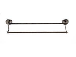 JVJHardware 24548 Plain 24 in.Double Towel Bar Set Concealed Screw - Antique Nickel JVJHardware 24548 Plain 24 in.Double Towel Bar Set Concealed Screw - Antique Nickel