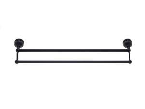 JVJHardware 24148 Liberty 24 in. Double Towel Bar Set Concealed Screw - Oil Rubbed Bronze JVJHardware 24148 Liberty 24 in. Double Towel Bar Set Concealed Screw - Oil Rubbed Bronze