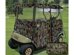 Greenline GLEC02 Greenline Drivable Universal 2 Passenger Golf Car Enclosure- Camo Greenline GLEC02 Greenline Drivable Universal 2 Passenger Golf Car Enclosure- Camo