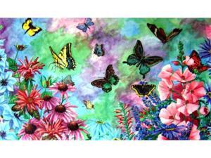 Custom Printed Rugs Dm-06 Butterflies Door Mat Custom Printed Rugs Dm-06 Butterflies Door Mat