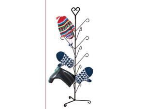 Village Wrought Iron MD-S-8-51 Heart Mitten Dryer Stand Village Wrought Iron MD-S-8-51 Heart Mitten Dryer Stand