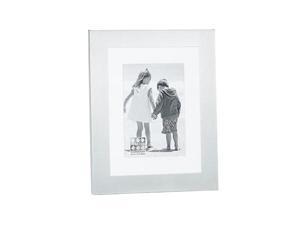 Sixtrees 241780 8 in. x 10 in. Metro Matted - Silver Sixtrees 241780 8 in. x 10 in. Metro Matted - Silver