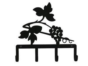Village Wrought Iron KH-157 Grapevine Key Holder Village Wrought Iron KH-157 Grapevine Key Holder