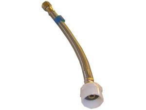 Larsen Supply .38in. Compression x .88in. Ballcock x 9in. Toilet Connector 10-0609 Larsen Supply .38in. Compression x .88in. Ballcock x 9in. Toilet Connector 10-0609