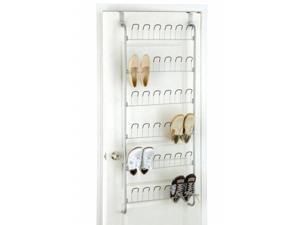 Neu Home 17701 Overdoor Wire Shoe Rack Silver Neu Home 17701 Overdoor Wire Shoe Rack Silver