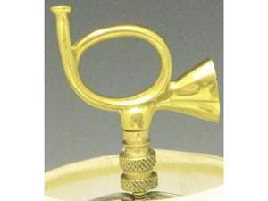 Mayer Mill Brass - HFN-1 - Hunt Horn Lamp Finial Mayer Mill Brass - HFN-1 - Hunt Horn Lamp Finial