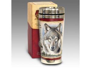 American Expediton STMG-106 Gray Wolf 16-oz. Steel Travel Mug American Expediton STMG-106 Gray Wolf 16-oz. Steel Travel Mug