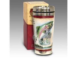 American Expediton STMG-112 Rainbow Trout 16-oz. Steel Travel Mug American Expediton STMG-112 Rainbow Trout 16-oz. Steel Travel Mug