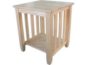 International Concepts BJ6TE Mission Tall End Table International Concepts BJ6TE Mission Tall End Table