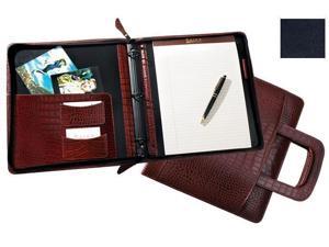 Raika RM 181 NAVY 8in. x 10in. Binder with Handle - Navy Raika RM 181 NAVY 8in. x 10in. Binder with Handle - Navy