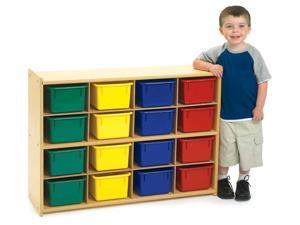 Angeles AVL1070 Angeles Value Line 16 Cubbie Storage- with Trays Angeles AVL1070 Angeles Value Line 16 Cubbie Storage- with Trays