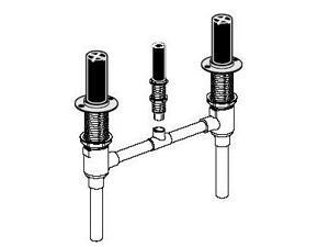 American Standard R800 Deck Mount Tub Filler Rough-In Valve Body American Standard R800 Deck Mount Tub Filler Rough-In Valve Body