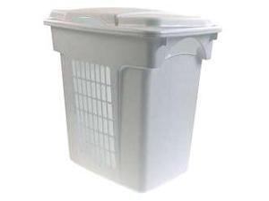 Rubbermaid Through-Handle Laundry Hamper FG299000WHT - Pack of 6 Rubbermaid Through-Handle Laundry Hamper FG299000WHT - Pack of 6