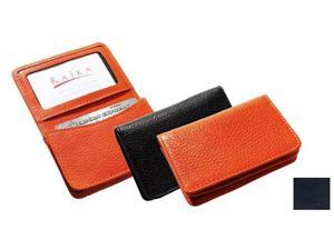 Raika RM 156 NAVY Gusseted Card Case - Navy Raika RM 156 NAVY Gusseted Card Case - Navy