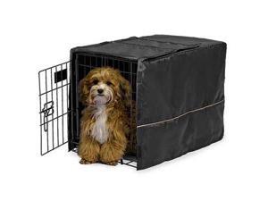 Midwest Quiet Time Crate Cover Black Polyester 23" x 13.5" x 15" - CVR-22 Midwest Quiet Time Crate Cover Black Polyester 23" x 13.5" x 15" - CVR-22