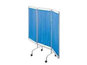 R&B Wire PSS-3C Portable Three Panel Patient Privacy Screen with Casters - Blue R&B Wire PSS-3C Portable Three Panel Patient Privacy Screen with Casters - Blue