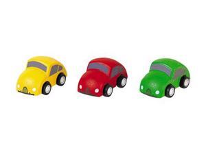 Plan Toys 6024 2" x 1.2" x 1.1" Wooden Plan Toy Cars-II - Set of 3 Plan Toys 6024 2" x 1.2" x 1.1" Wooden Plan Toy Cars-II - Set of 3