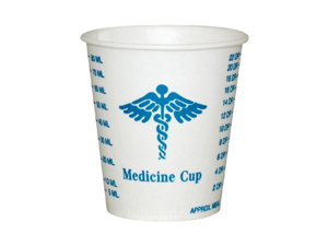 Solo Cup SCC R3 Wax Coated Paper Graduated Medicine Solo Cup SCC R3 Wax Coated Paper Graduated Medicine