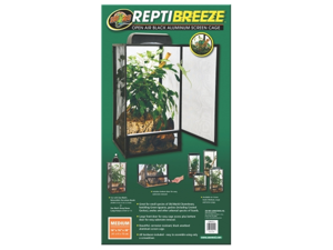 Zoo Med Laboratories - Reptibreeze Screen Cage Medium - NT-11 Zoo Med Laboratories - Reptibreeze Screen Cage Medium - NT-11