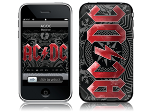 Zing Revolution MS-ACDC30001 iPhone 2G-3G-3GS- AC-DC- Black Ice Skin Zing Revolution MS-ACDC30001 iPhone 2G-3G-3GS- AC-DC- Black Ice Skin
