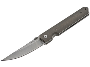 BOKER PLUS 01BO291 Kwaiken Burnley Collaboration Folding Knife with 3.35 in. Satin Plain BOKER PLUS 01BO291 Kwaiken Burnley Collaboration Folding Knife with 3.35 in. Satin Plain