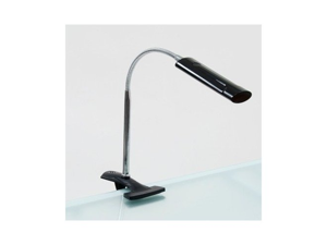 Art Clamp Lamp In Black and Silver Art Clamp Lamp In Black and Silver