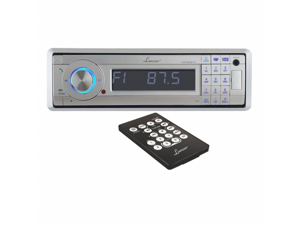 SOUND AROUND-LANZAR AUDIO AQCD60BTS AM-FM Marine In-Dash Fold Down Detachable Face Radio SOUND AROUND-LANZAR AUDIO AQCD60BTS AM-FM Marine In-Dash Fold Down Detachable Face Radio