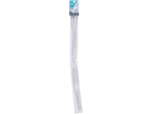 Cloth Covered Stem Wire 20 Gauge 18" 15/Pkg-White Cloth Covered Stem Wire 20 Gauge 18" 15/Pkg-White