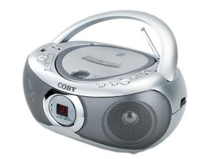 Coby - CXCD236 - Silver - Boombox - CD - Radio Coby - CXCD236 - Silver - Boombox - CD - Radio