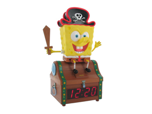 Nickelodeon SpongeBob Treasure Chest Clock Radio Nickelodeon SpongeBob Treasure Chest Clock Radio