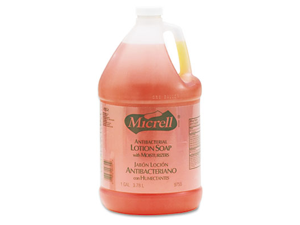 Gojo 975504CT MICRELL Antibacterial Lotion Soap Unscented Liquid 1gal Bottle Four/ctn Gojo 975504CT MICRELL Antibacterial Lotion Soap Unscented Liquid 1gal Bottle Four/ctn