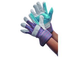 Bulk Buys Leather Green Double Palm Work Gloves - Case of 72 Bulk Buys Leather Green Double Palm Work Gloves - Case of 72