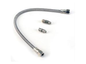 VIAIR 92789 Viair 20 inch Stainless Steel Braided Leader Hose with Check Valve VIAIR 92789 Viair 20 inch Stainless Steel Braided Leader Hose with Check Valve