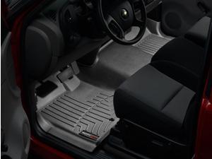 WeatherTech 443711 2007 Chevrolet Silverado Black 1st Row - Over The Hump FloorLiner WeatherTech 443711 2007 Chevrolet Silverado Black 1st Row - Over The Hump FloorLiner