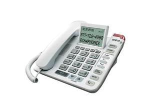 RCA 1124-1WTGA Legend Series Amplified Big Button Corded Phone with Caller ID RCA 1124-1WTGA Legend Series Amplified Big Button Corded Phone with Caller ID