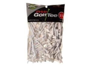 ProActive Sports TP218W100 Pride Tees 2 1/8'' 125/Pack in White ProActive Sports TP218W100 Pride Tees 2 1/8'' 125/Pack in White