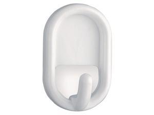 Stanley Hardware 752014 4 Count White Self Adhesive Single Hooks Stanley Hardware 752014 4 Count White Self Adhesive Single Hooks