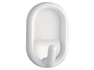 Stanley Hardware 752017 2 Count White Self Adhesive Single Hooks Stanley Hardware 752017 2 Count White Self Adhesive Single Hooks