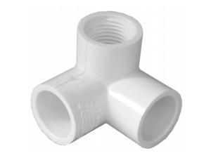 Genova Products .50 in. PVC 90 degrees Elbow With Female Side Inlet 33105 Genova Products .50 in. PVC 90 degrees Elbow With Female Side Inlet 33105