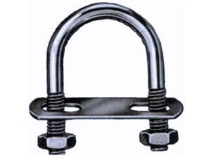 Hindley 1-.50in. Pipe Stainless Steel U-Bolts 44427 - Pack of 10 Hindley 1-.50in. Pipe Stainless Steel U-Bolts 44427 - Pack of 10