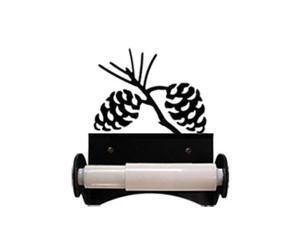 Village Wrought Iron TT-B-89 Pinecone Tissue Holder Village Wrought Iron TT-B-89 Pinecone Tissue Holder