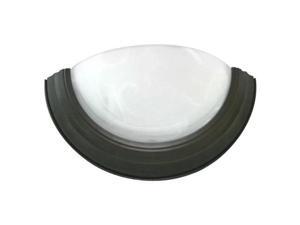 Efficient Lighting EL-310-14-123-BZ Traditional Family Wall Sconce Oil Rubbed Bronze Trim with Alabaster Glass Energy Star Qualified Efficient Lighting EL-310-14-123-BZ Traditional Family Wall Sconce Oil Rubbed Bronze Trim with Alabaster Glass Energy Star Qualified