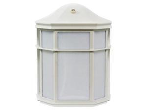 Efficient Lighting EL-158-123-W Timeless Outdoor Wall Pack Die Cast Aluminum Powder Coated White Acrylic Lens with Built-in photocell Energy Star Qualified Efficient Lighting EL-158-123-W Timeless Outdoor Wall Pack Die Cast Aluminum Powder Coated White Acrylic Lens with Built-in photocell Energy Star Qualified