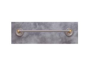 JVJHardware 25630 Roped 30 in. Towel Bar Set Concealed Screw - Sat Nic-Brass-Sat Nic JVJHardware 25630 Roped 30 in. Towel Bar Set Concealed Screw - Sat Nic-Brass-Sat Nic