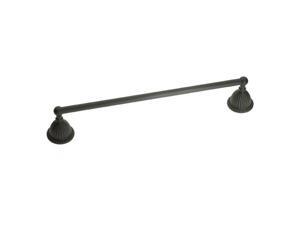 JVJHardware 28930 Renaissance 30 in. Fluted Towel Bar Set Concealed Screw - Oil Rubbed Bronze JVJHardware 28930 Renaissance 30 in. Fluted Towel Bar Set Concealed Screw - Oil Rubbed Bronze