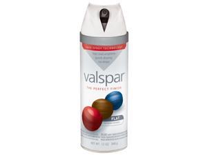 Valspar Brand 410-85002 SP 12 Oz White Flat Premium Enamel Spray Paint - Pack of 6 Valspar Brand 410-85002 SP 12 Oz White Flat Premium Enamel Spray Paint - Pack of 6