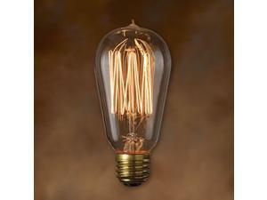 Bulbrite 136019 60-Watt Incandescent Nostalgic 1910 Thread A19, Medium Base, Antique - Pack of 6 Bulbrite 136019 60-Watt Incandescent Nostalgic 1910 Thread A19, Medium Base, Antique - Pack of 6