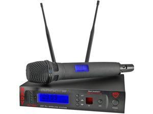 Nady Systems - 1000 CHANNEL UHF HNDHLD WIRLSS SYSTEM FRONT PANEL LCD DISPLAY Nady Systems - 1000 CHANNEL UHF HNDHLD WIRLSS SYSTEM FRONT PANEL LCD DISPLAY