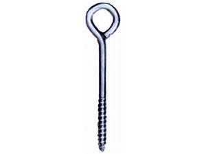 Hindley 10 Count .38in. X 6in. Zinc Plated Lag Eye Bolts Screw Thread 41095 - Pack of 10 Hindley 10 Count .38in. X 6in. Zinc Plated Lag Eye Bolts Screw Thread 41095 - Pack of 10